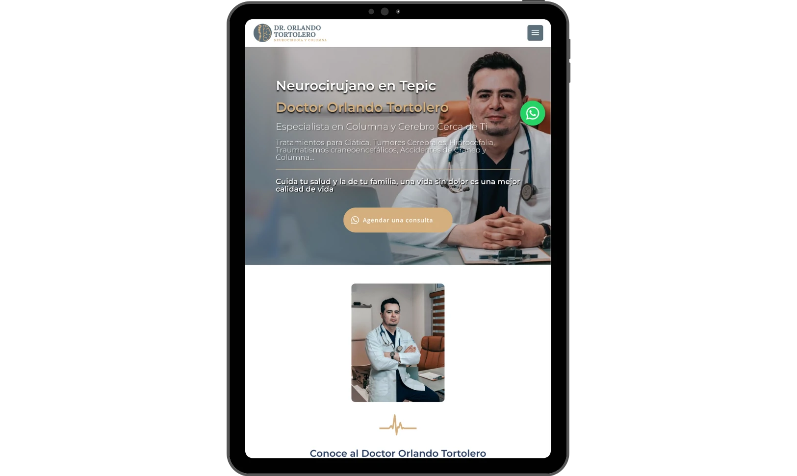 Página Web Para Tablet